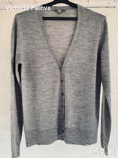 UNI QLO нежна жилетка меринос, снимка 1