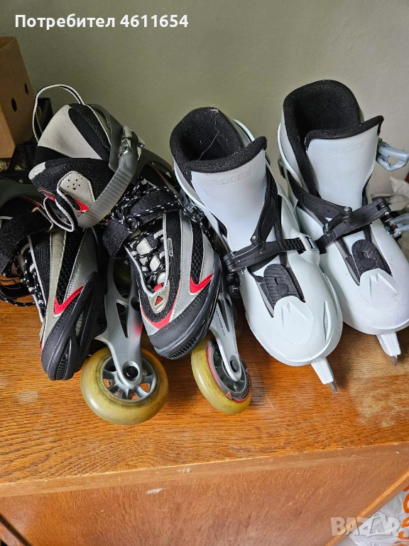 Ролери K2 VO2 Max (41.5) и Кънки за лед Roces MCK II(38-40), снимка 1
