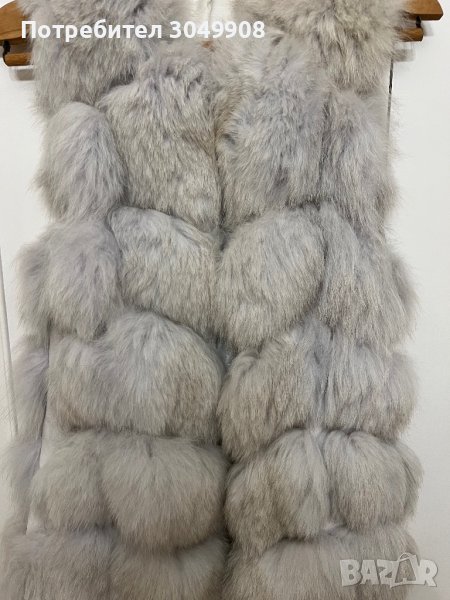 Елек естествен косъм от лисица, снимка 1