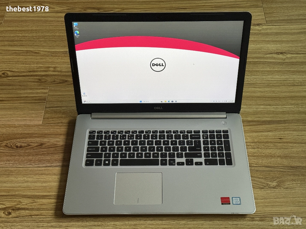 17.3 Dell 5770`Core i5-8265U/16GB RAM/256GB SSD+500GB/AMD 520/Full HD IPS, снимка 1