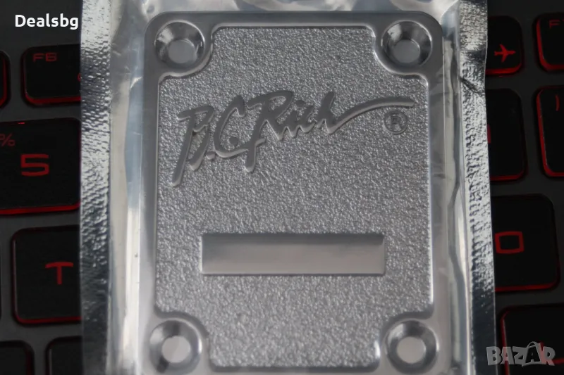 Некплейт плочка за гриф, джоинплейт B.C. Rich, снимка 1