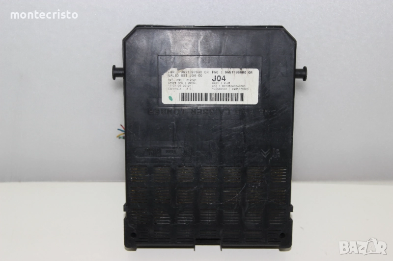 Модул BSI Peugeot 307 (2001-2007г.) 9651197680 / J04 / J04-00 9651196980 0R / 96511969800R, снимка 1