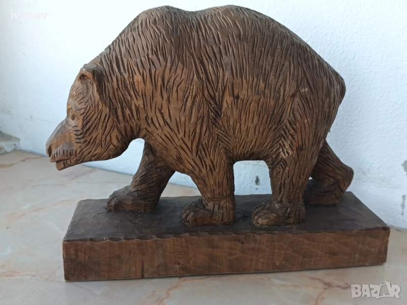 Дърворезба - мечка, снимка 1