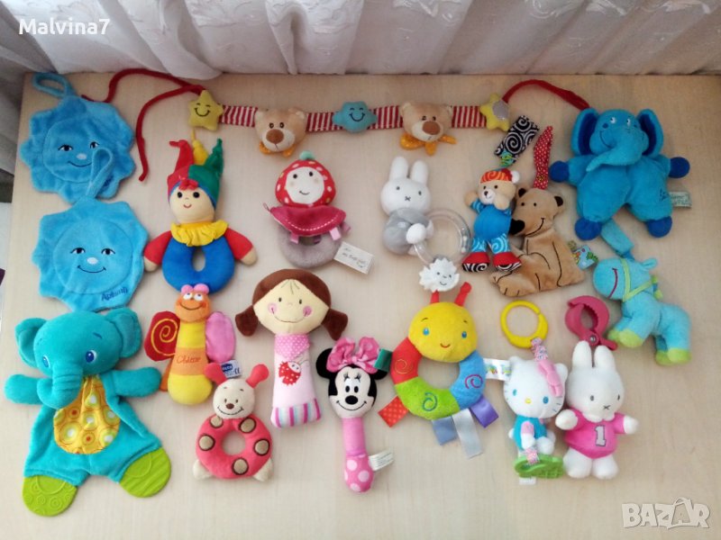 Дрънкалки, дъвкалки и играчки за закачане, снимка 1