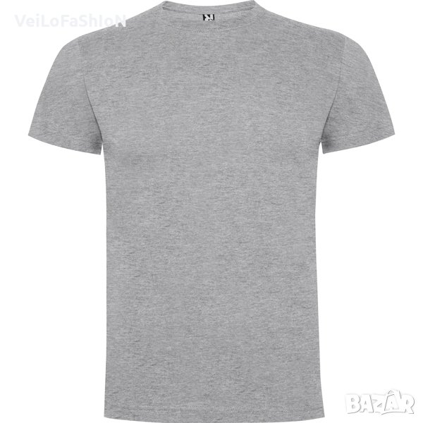 Нова мъжка тениска в сив цвят, снимка 1