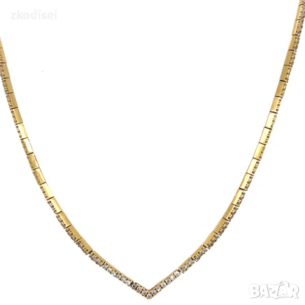 Златно колие 8,54гр. 44см. 14кр. проба:585 модел:23835-2, снимка 1