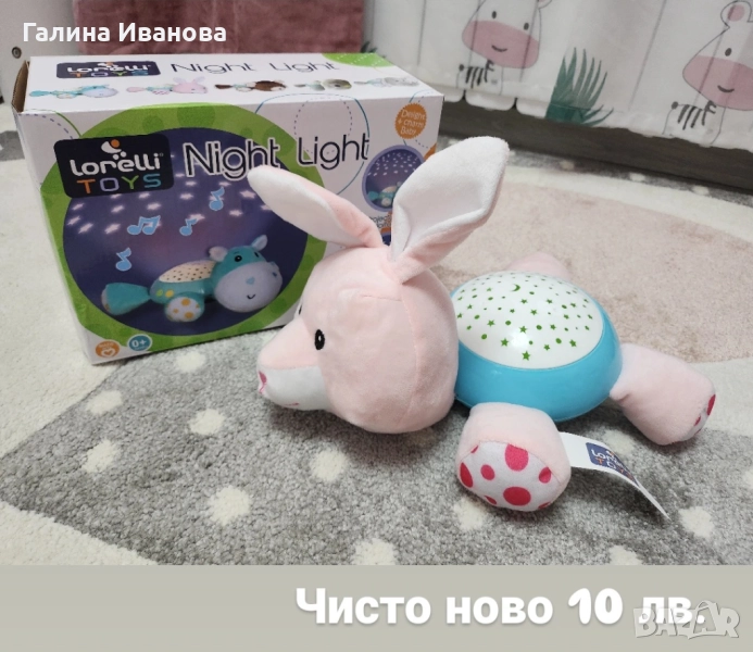 Бебешка нощна лампа с бял шум , снимка 1