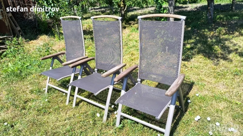 Градински згъваеми  столове  Kettler , Многопозиционен, снимка 1
