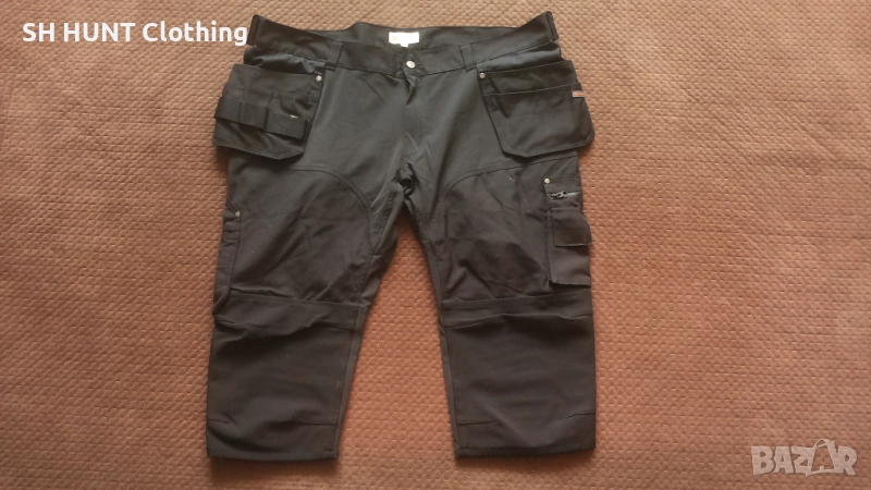L.Brador Stretch Work Shorts размер 4-5XL еластични къси работни панталони под коляното W4-373, снимка 1