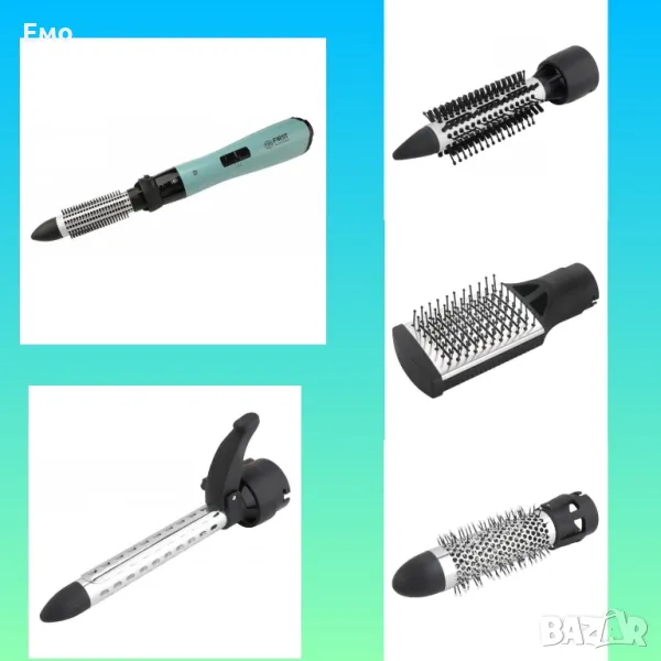 Електрическа четка за коса с различни приставки - Оформете косата си перфектно с FIRST, снимка 1