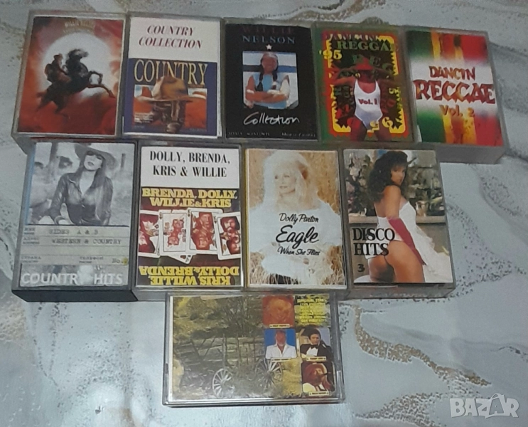 Аудио касети с Кънтри , Реге и Диско музика , снимка 1