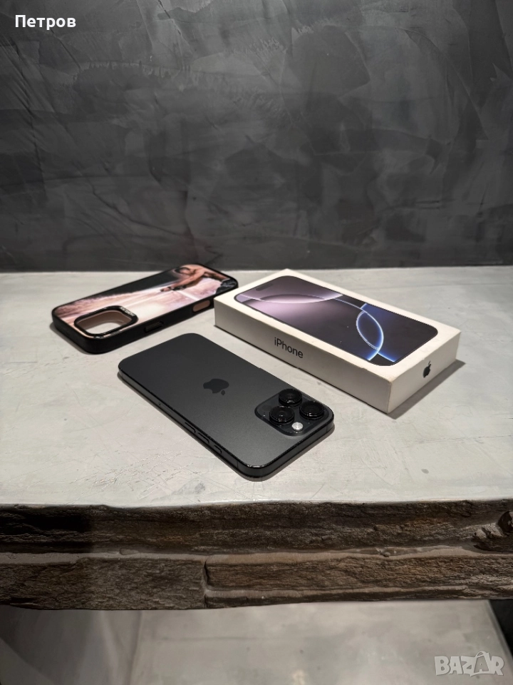 Перфектен Iphone 16 Pro Max 256 GB + гаранция, снимка 1