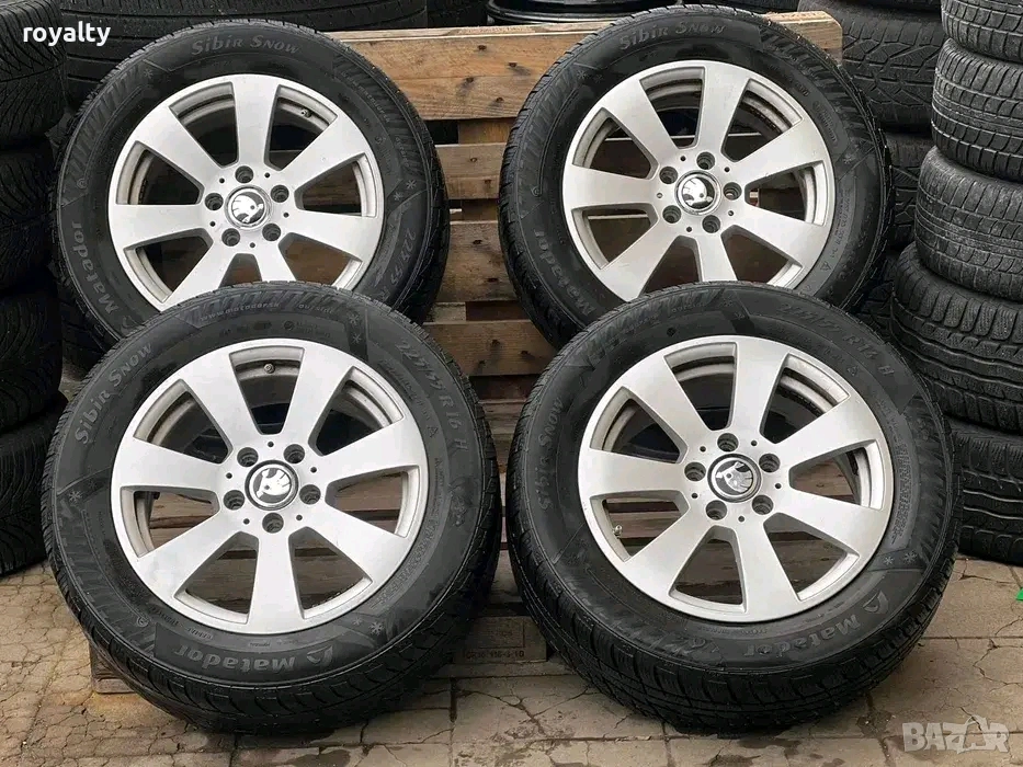 5х112 16 Джанти Skoda Superb Octavia ET 43 J 7, снимка 1