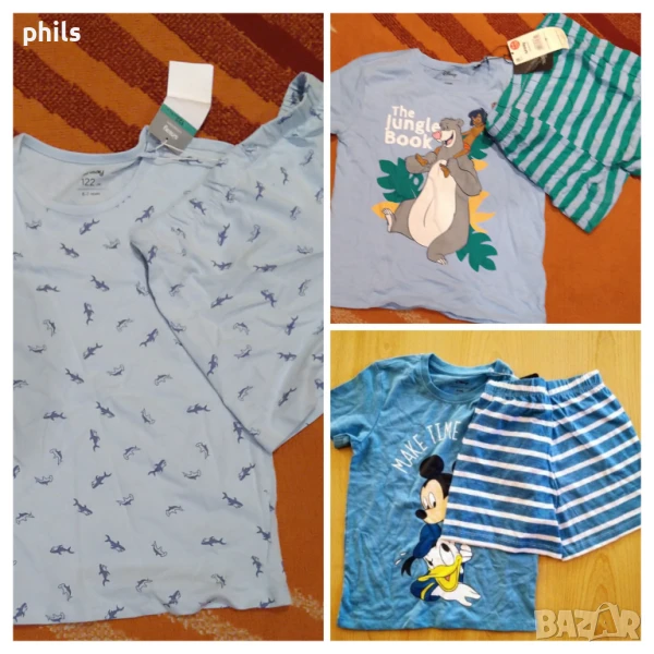 Лятна пижама ,нова р.122 см., снимка 1