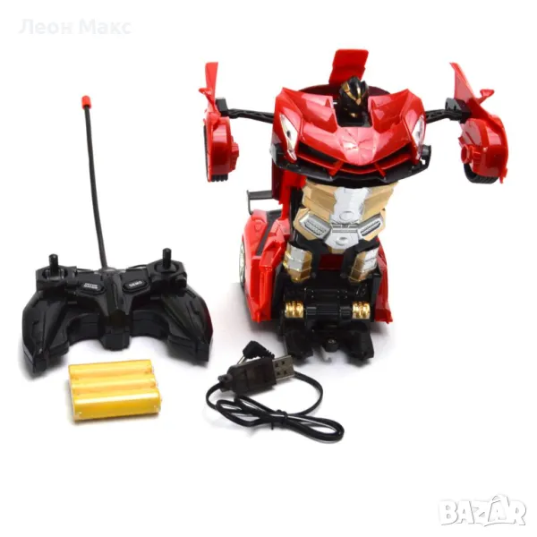 Кола робот трансфомер с дистанционно , снимка 1