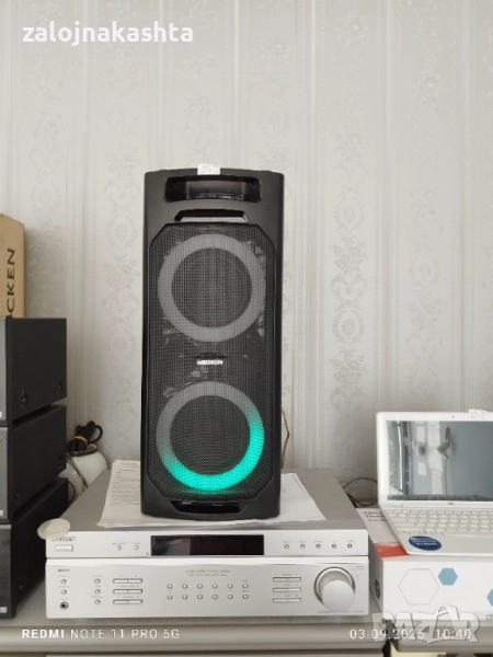  Medion MD 45033 Парти озвучителна система Bluetooth, снимка 1