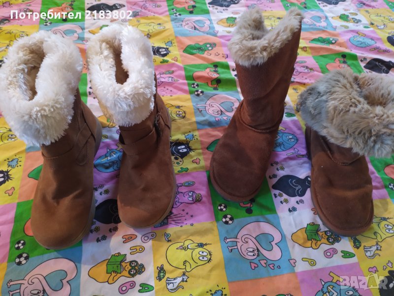 Велурени ботуши, снимка 1