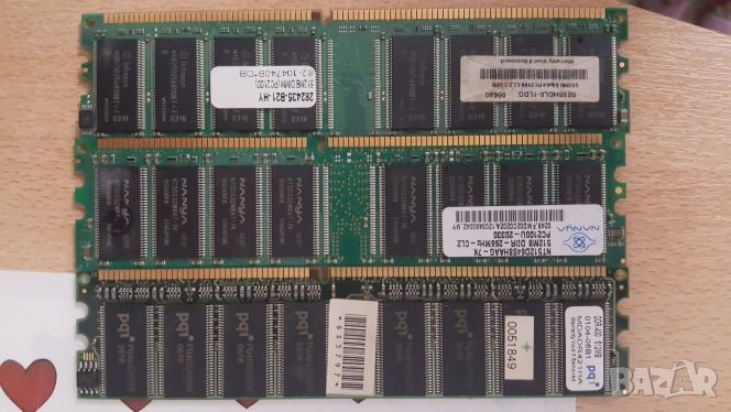 DDR 400 , 266  512MB - 3бр, снимка 1