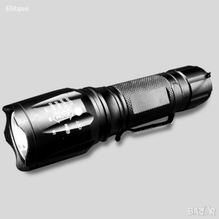 Фенерче Т6 (GD-188)  , телескопично, светодиодно, с алуминиев корпус FL25, снимка 1