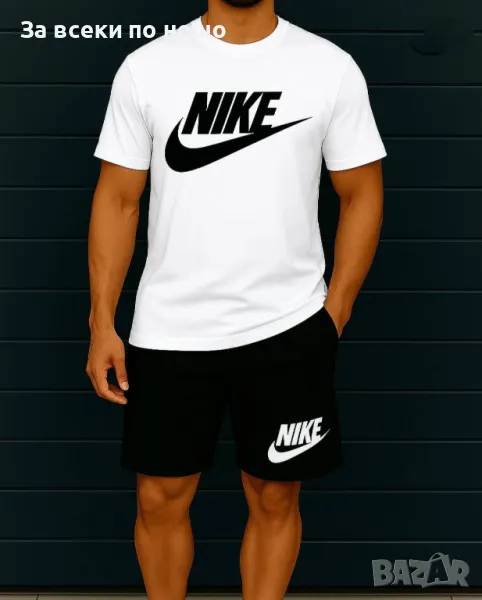 Nike Мъжки Летен Екип Тениска И Къси Панталонки👕🩳Мъжки Къс Комплект Найк Код B356, снимка 1