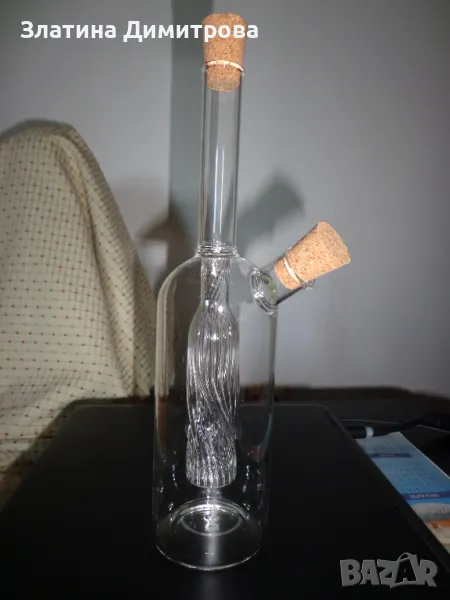 Комбиниран съд за олио и оцет 2 в 1, снимка 1