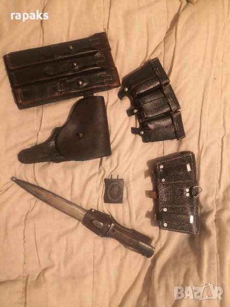 ВСВ. Щик К98, две Паласки К 98, тока, кобур Р 38, паласка за

, снимка 1