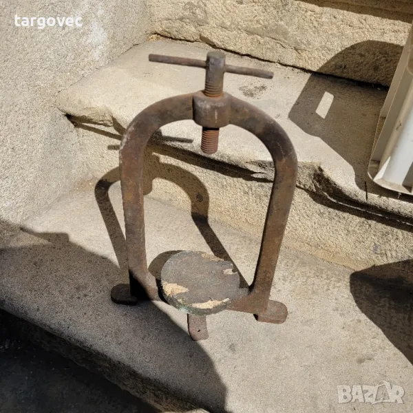 чугунена скоба отливка, снимка 1