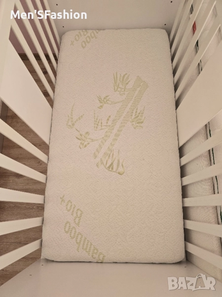 Матрак за бебешка кошара Ted Bamboo Bio 120/60, снимка 1