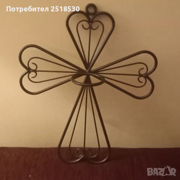 Метален кръст, снимка 1