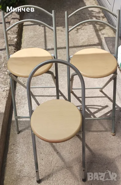 Сгъваеми столове-бар, снимка 1