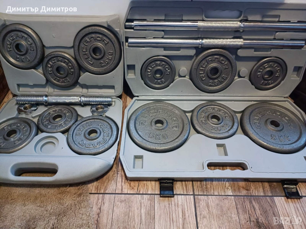 Фитнес комплекти дъмбели RUCANOR, снимка 1