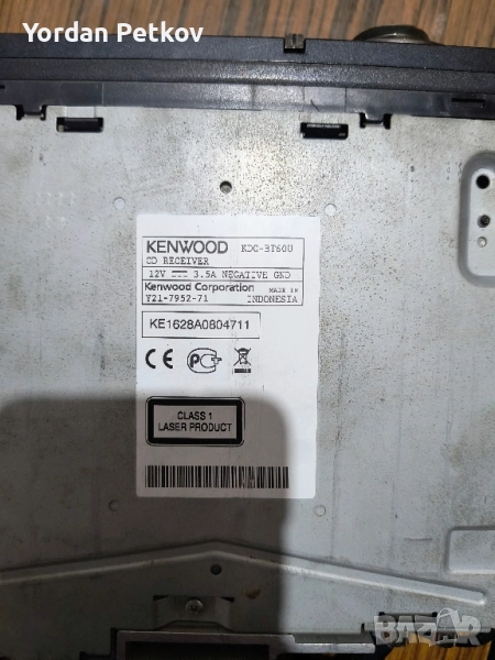 kenwood-BT60U, снимка 1