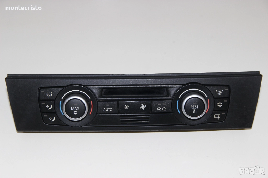 Панел климатроник BMW E90 E91 Serie 3 (2004-2008г.) 6411912821401 / 6411 9128214-01 / 64119128214, снимка 1