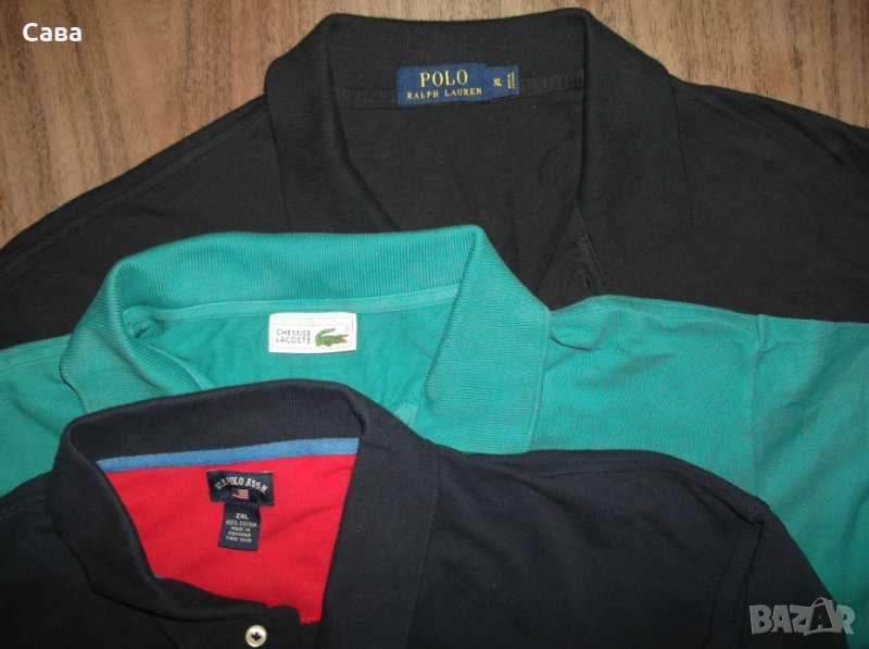 Блузи POLO, LACOSTE, U.S.POLO   мъжки,2-3ХЛ, снимка 1