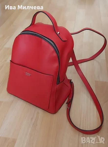 Червена раница Tosca Blu , снимка 1