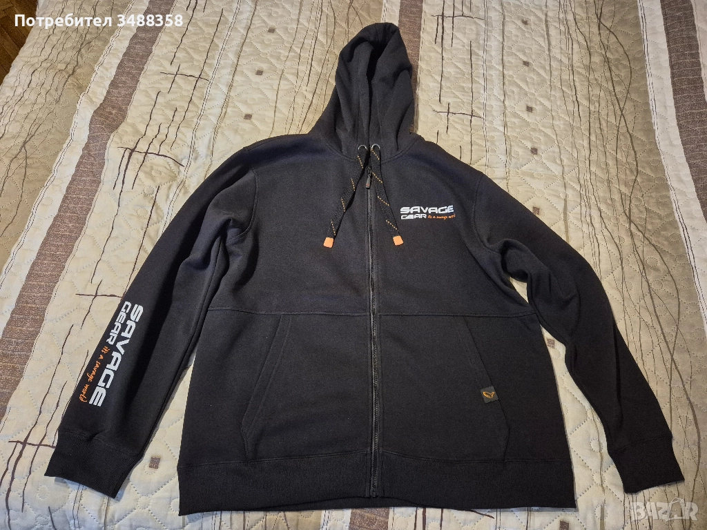 Суичър    Savage Gear Urban Zip Hoodie , снимка 1