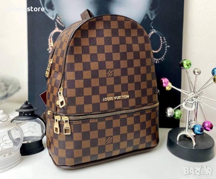 Кафява луксозна раница  Louis Vuitton/SG83S, снимка 1