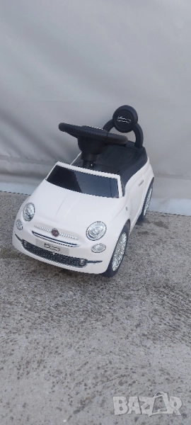 CHIPOLINO Ride-on ФИАТ 500 БЯЛ, снимка 1