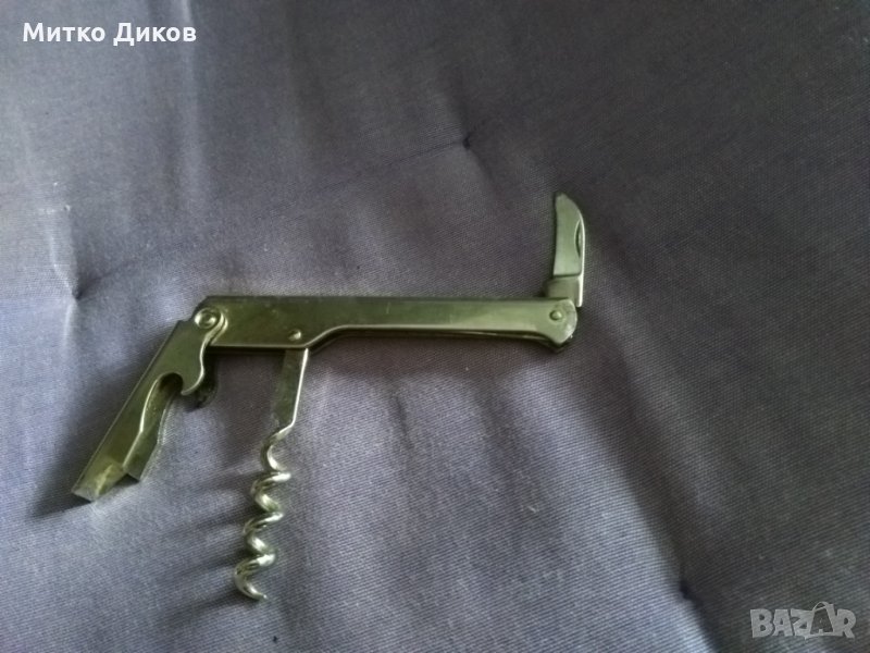Отварачка винтидж 110мм  FGB Wine Multi Tool Foil Knife Bottle Opener Italy, снимка 1
