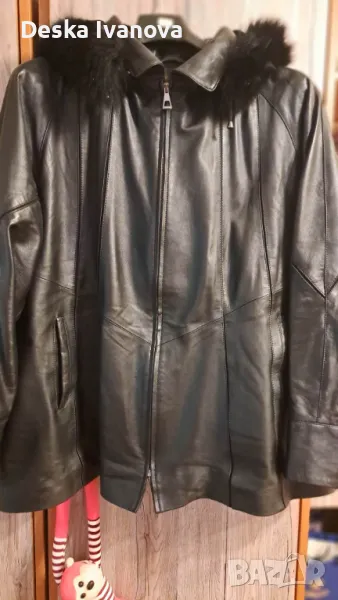 Дамско Кожено яке, снимка 1