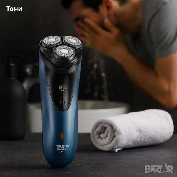 Електрическа самобръсначка Taurus 3 Side Shave IPX7, снимка 1