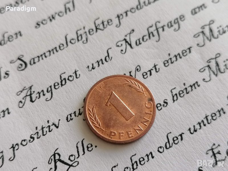 Монета - Германия - 1 пфениг | 1994г.; серия F, снимка 1