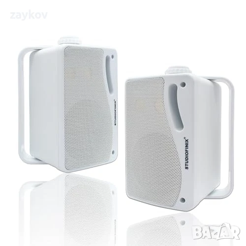 STUDIOFINIX 3.5-инчови водоустойчиви Bluetooth високоговорители - 3-лентови 200W, снимка 1