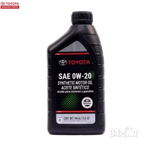 Двигателно масло 00279-0WQTE Toyota 0W20 1l, снимка 1