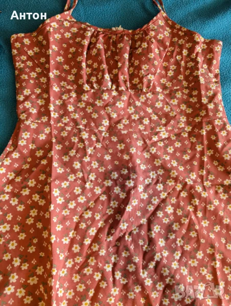 Нова рокля с тънки презрамки, снимка 1