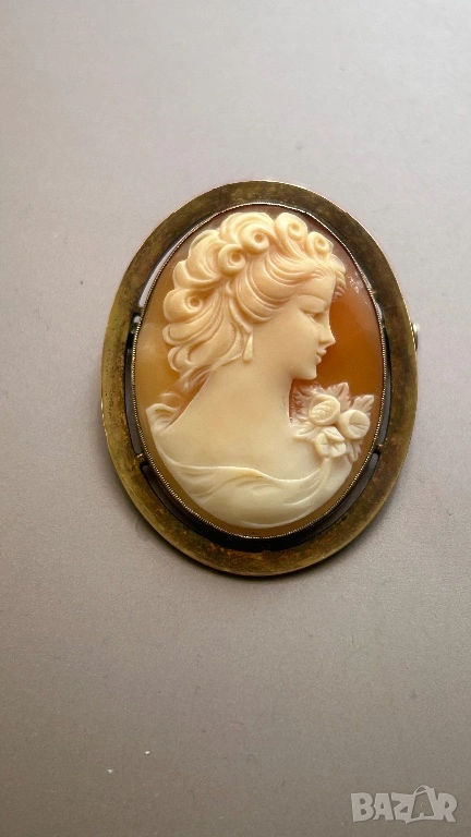 Сребро с камея, снимка 1