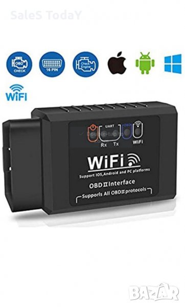 Уред за диагностика OBD2 READER, WIFI , снимка 1