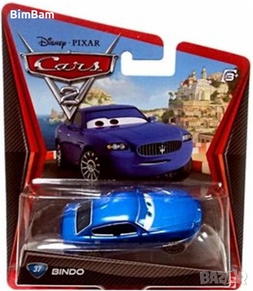 Количка Cars Bindo / Disney / Pixar / OLD SERIES !, снимка 1