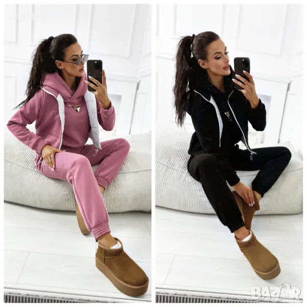 Kezzo Дамски моден комплект от три части, 2цвята , снимка 1