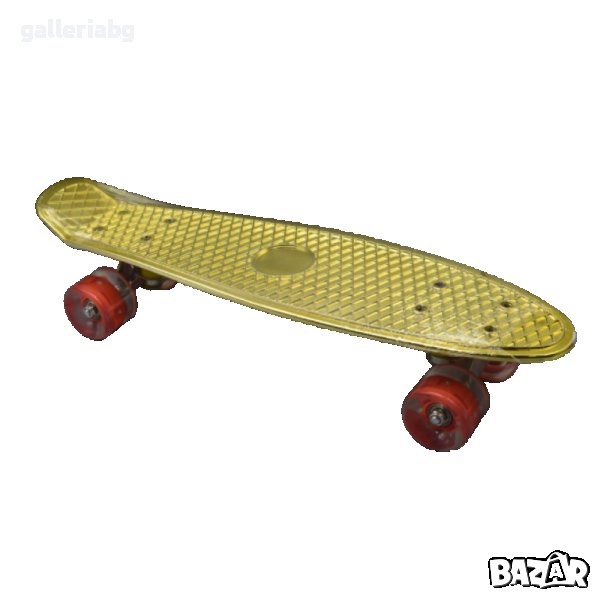 Светещ детски скейтборд, Пениборд - Penny Board, снимка 1